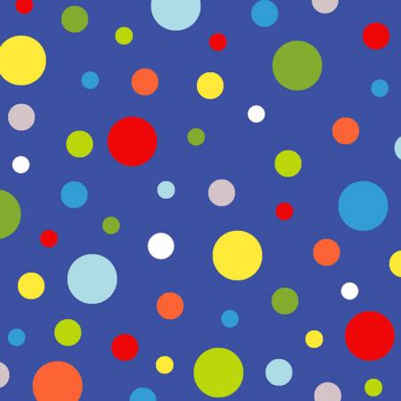 Celebrate Summer Dots on Blue