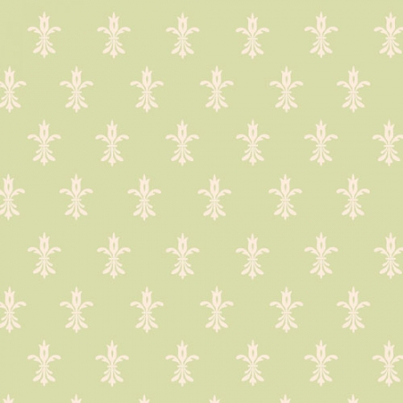 Fresh & Fab Fleur de Lis Green