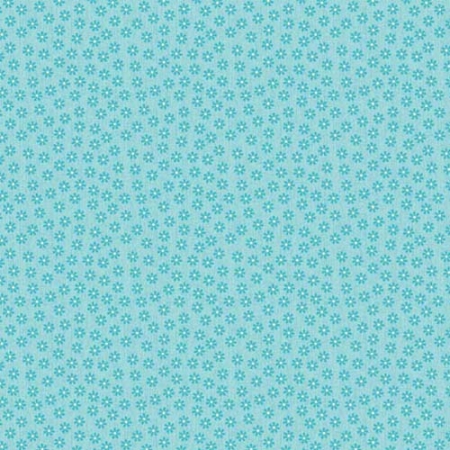 Happy Flappers Tiny Floral Blue