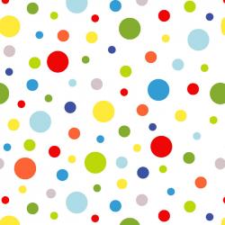 Celebrate Summer Dots on White