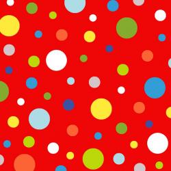 Celebrate Summer Dots on Red