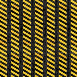 Construction Zone Caution Tread Stripes