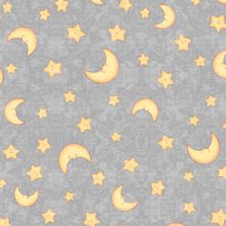 Lullaby Minky Stars Gray