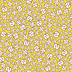 Peanuts All Stars Baseballs Yellow