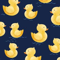 Quackers Duckies Navy