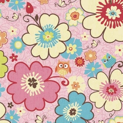 Happy Flappers Floral Pink