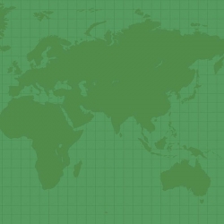 Our World Map Green