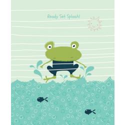 Ready, Set, Splash! Frog Panel Deep Sea