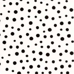 Susybee Black Dots on White