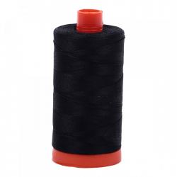 Aurifil Mako Cotton Thread 50wt Black