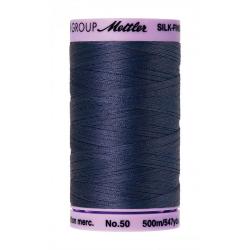 Mettler Silk Finish Thread True Navy